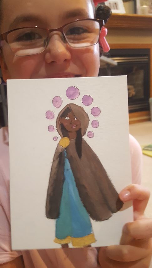 Image of Lydia's Project: Girl with a Cape