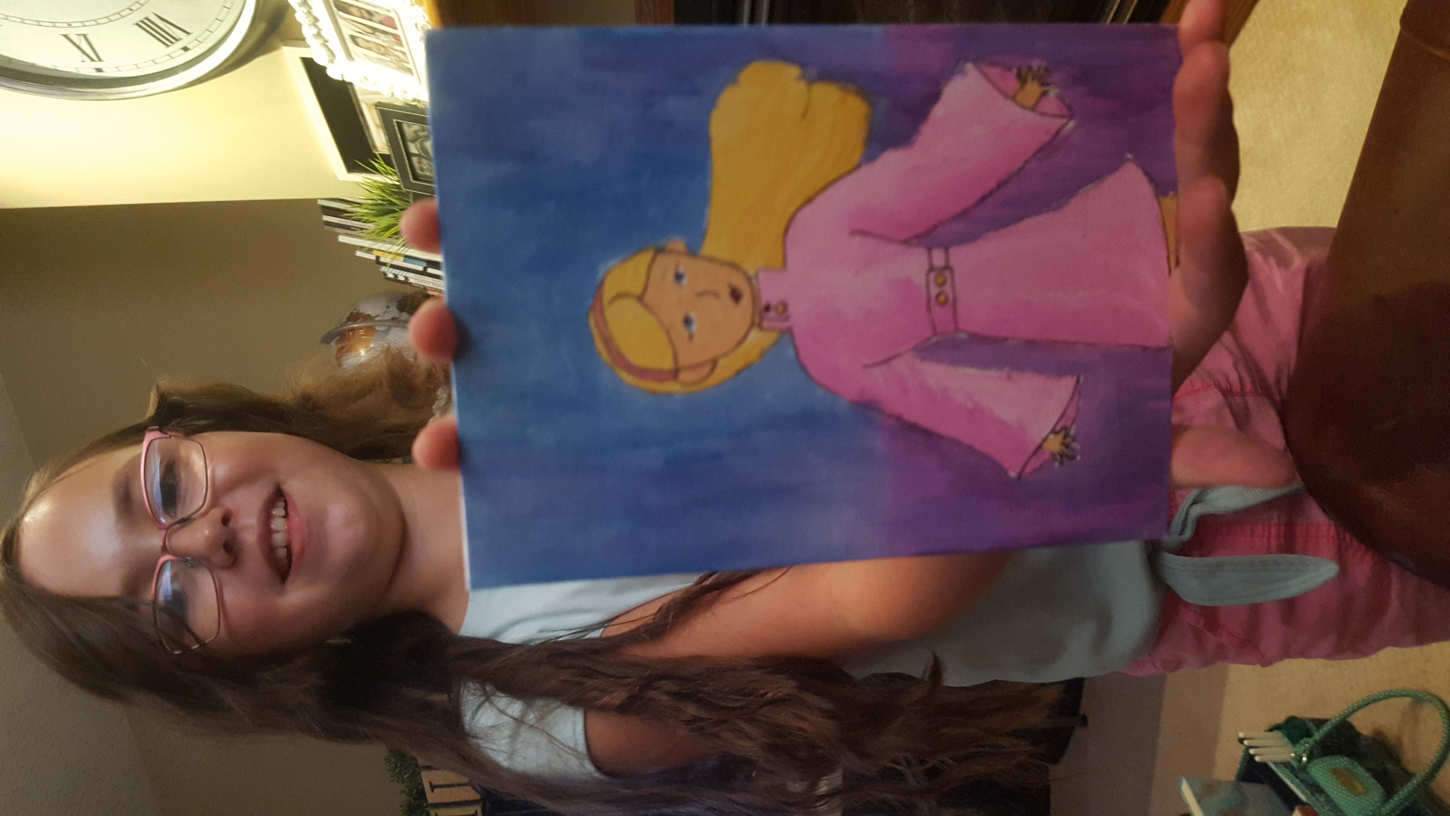 Image of Lydia's Project: Girl with a Pink Dress