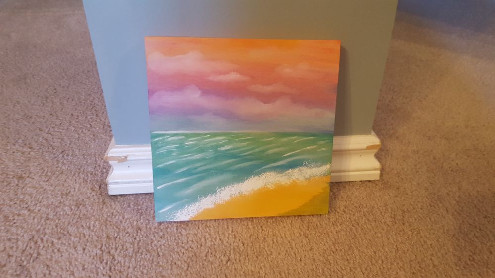Image of Lydia's Project: Sunset on a Beach