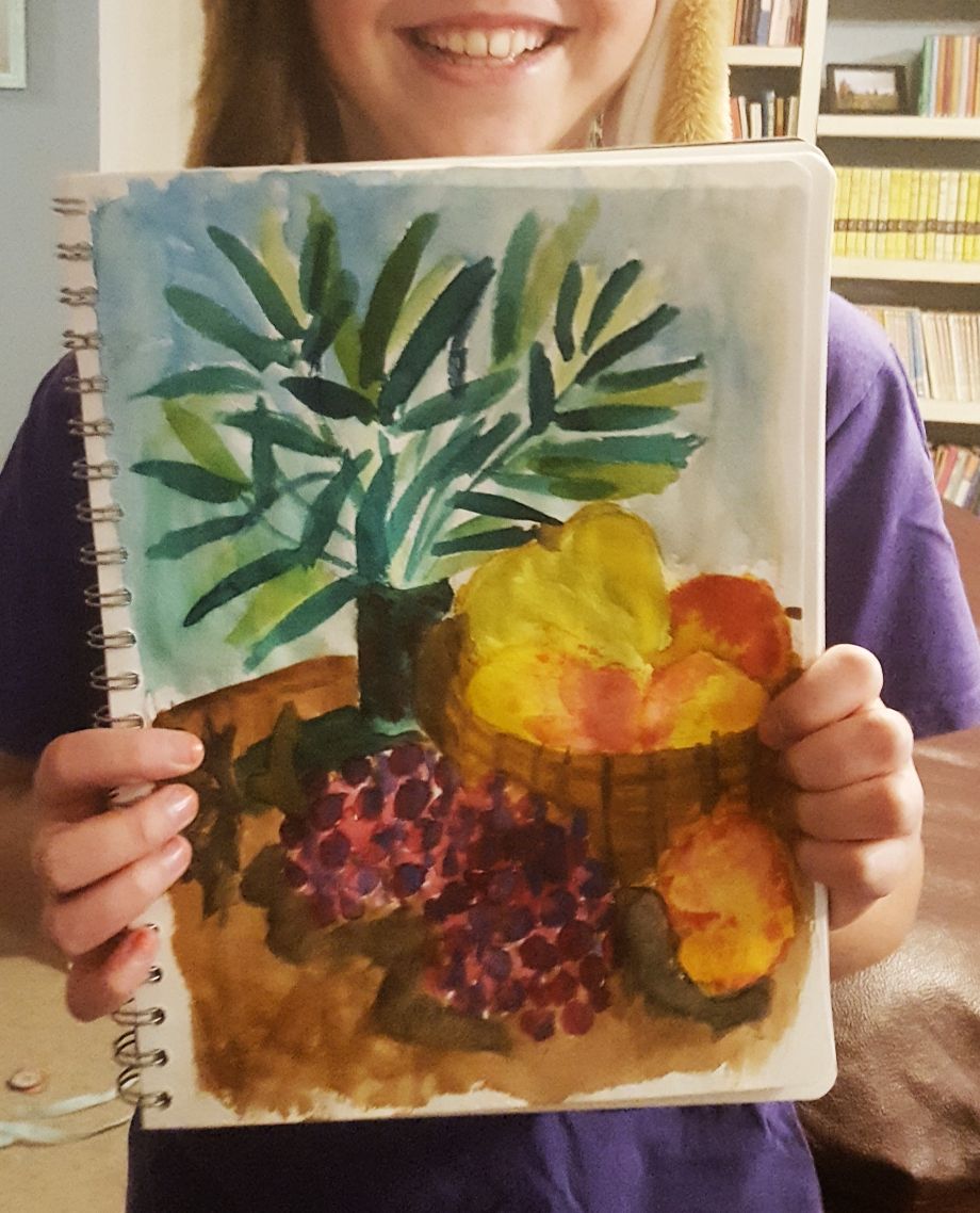 Image of Lydia's Project: Watercolor Fruit